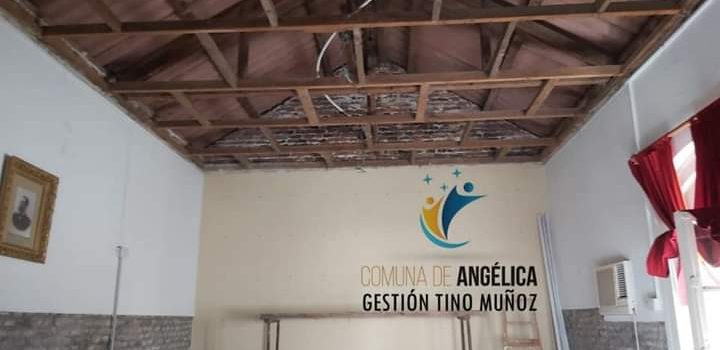 👷‍♂️LA COMUNA AVANZA EN TRABAJOS DE MANTENIMIENTO EDILICIO EN LAS OFICINAS COMUNALES