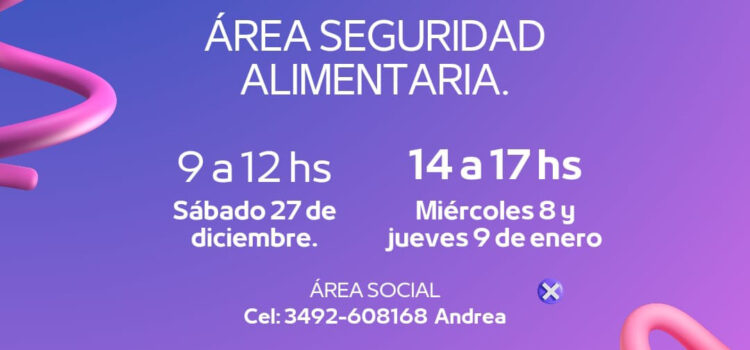 AREA SEGURIDAD ALIMENTARIA