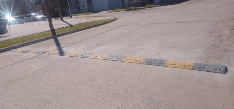 COLOCACIÓN DE REDUCTORES DE VELOCIDAD