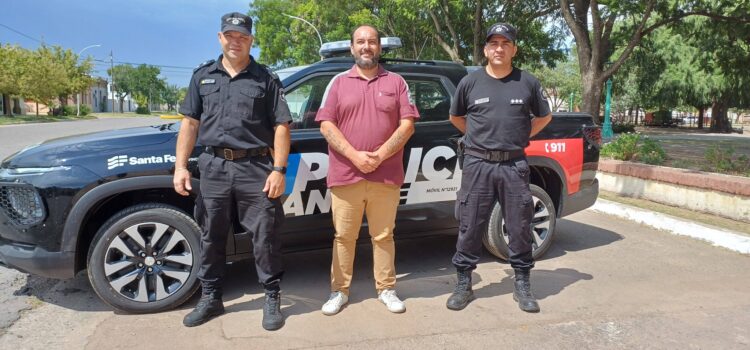 NUEVO MÓVIL POLICIAL PARA ANGÉLICA